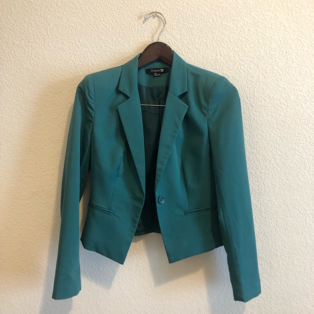Teal Blazer 🦕 Size S
